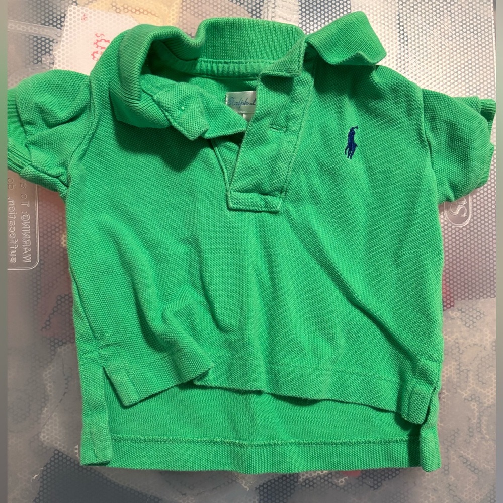 Ralph Lauren Kids Polo Shirt in Green